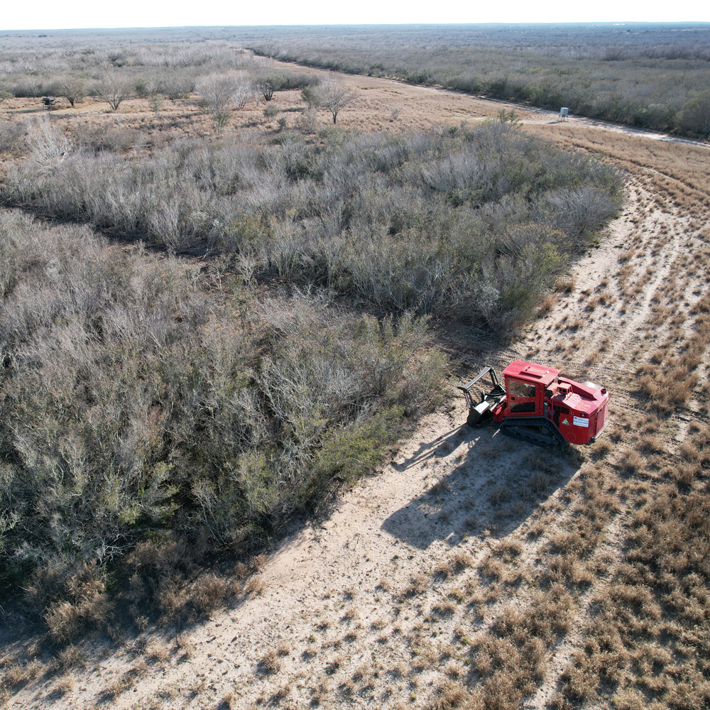 Land Clearing Texas Ranch